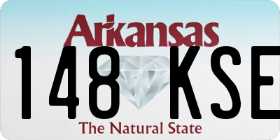 AR license plate 148KSE