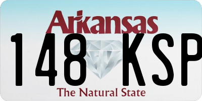 AR license plate 148KSP