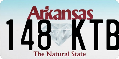 AR license plate 148KTB