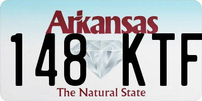 AR license plate 148KTF