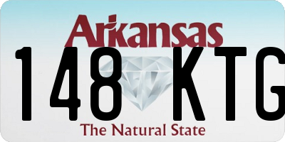 AR license plate 148KTG