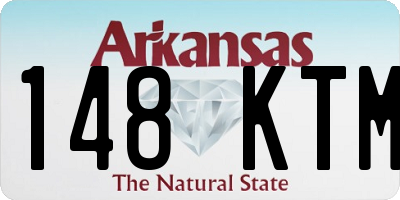 AR license plate 148KTM