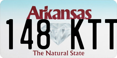 AR license plate 148KTT