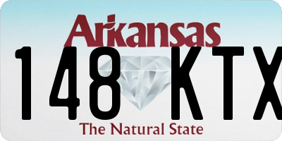 AR license plate 148KTX