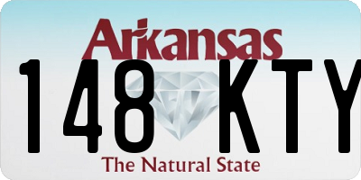 AR license plate 148KTY