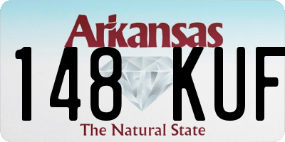 AR license plate 148KUF