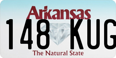 AR license plate 148KUG