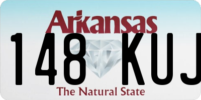 AR license plate 148KUJ