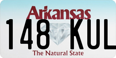 AR license plate 148KUL