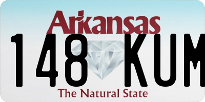 AR license plate 148KUM
