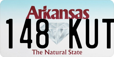 AR license plate 148KUT