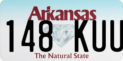 AR license plate 148KUU