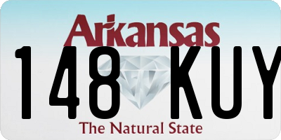 AR license plate 148KUY