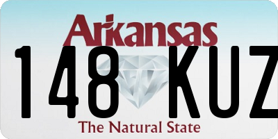 AR license plate 148KUZ