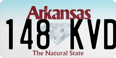AR license plate 148KVD