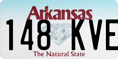 AR license plate 148KVE