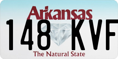 AR license plate 148KVF