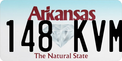 AR license plate 148KVM