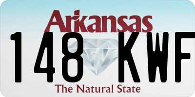AR license plate 148KWF