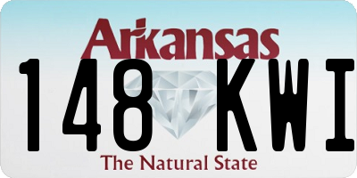 AR license plate 148KWI