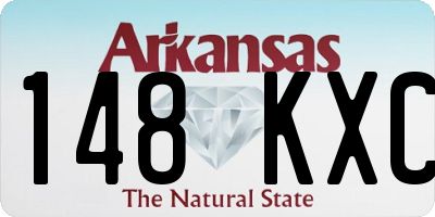 AR license plate 148KXC
