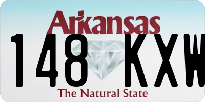 AR license plate 148KXW
