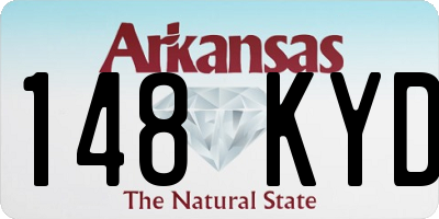 AR license plate 148KYD