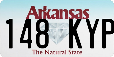 AR license plate 148KYP