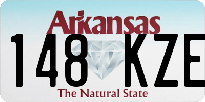 AR license plate 148KZE