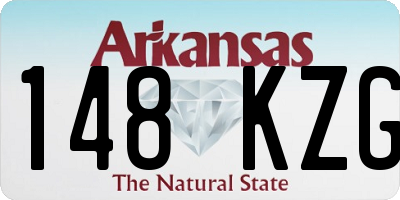 AR license plate 148KZG