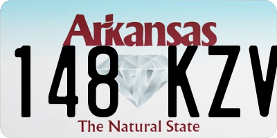 AR license plate 148KZV