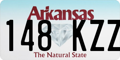 AR license plate 148KZZ