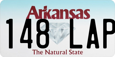 AR license plate 148LAP