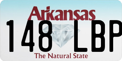 AR license plate 148LBP