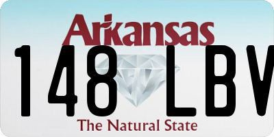 AR license plate 148LBV