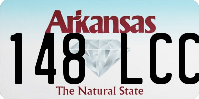 AR license plate 148LCC