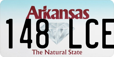 AR license plate 148LCE
