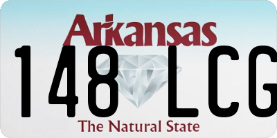 AR license plate 148LCG