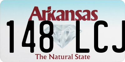 AR license plate 148LCJ