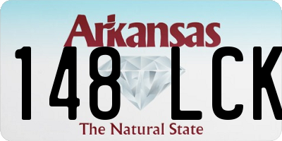 AR license plate 148LCK