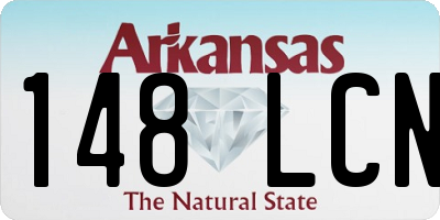 AR license plate 148LCN