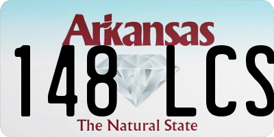 AR license plate 148LCS