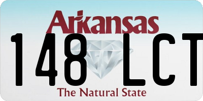 AR license plate 148LCT