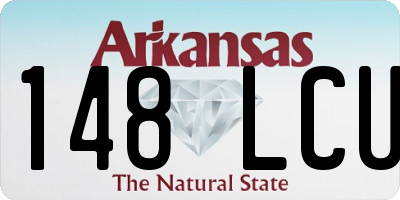 AR license plate 148LCU