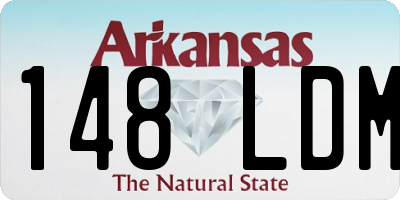 AR license plate 148LDM
