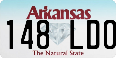 AR license plate 148LDO