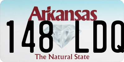 AR license plate 148LDQ