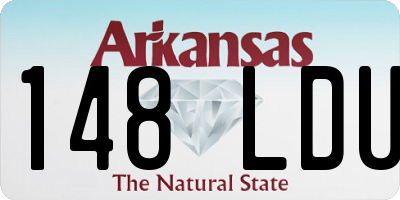 AR license plate 148LDU