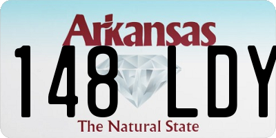 AR license plate 148LDY