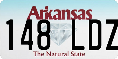 AR license plate 148LDZ